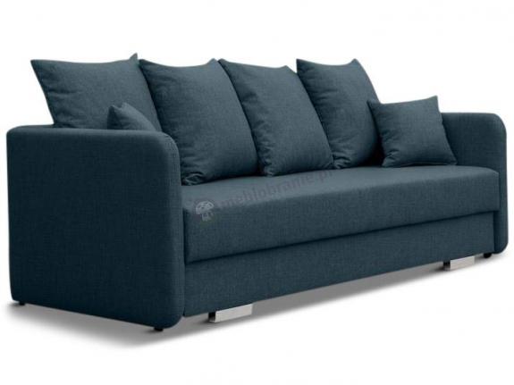 Niebieska sofa z poduszkami Ivet Inari 87